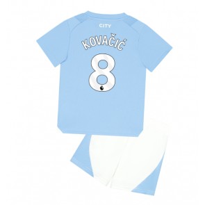 Manchester City Mateo Kovacic #8 Replika Babytøj Hjemmebanesæt Børn 2023-24 Kortærmet (+ Korte bukser)